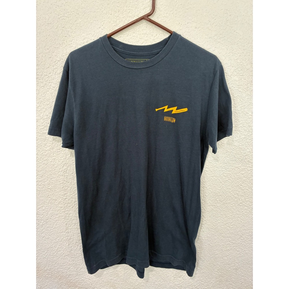 Baseballism Wonderboy Lumber Co Graphic T-Shirt Mens Medium Navy The Natural